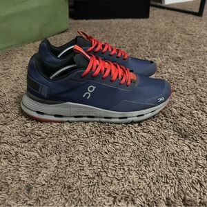 ON Cloudnova Form Blue/ Red Size 10 Men